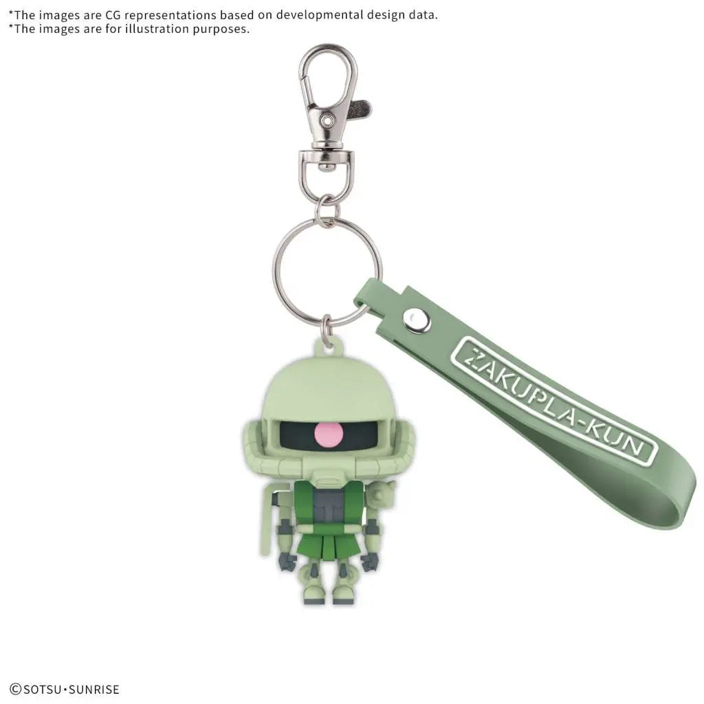 ZAKUPLAKUN 3D RUBBER MASCOT KEYCHAIN Frikytopia