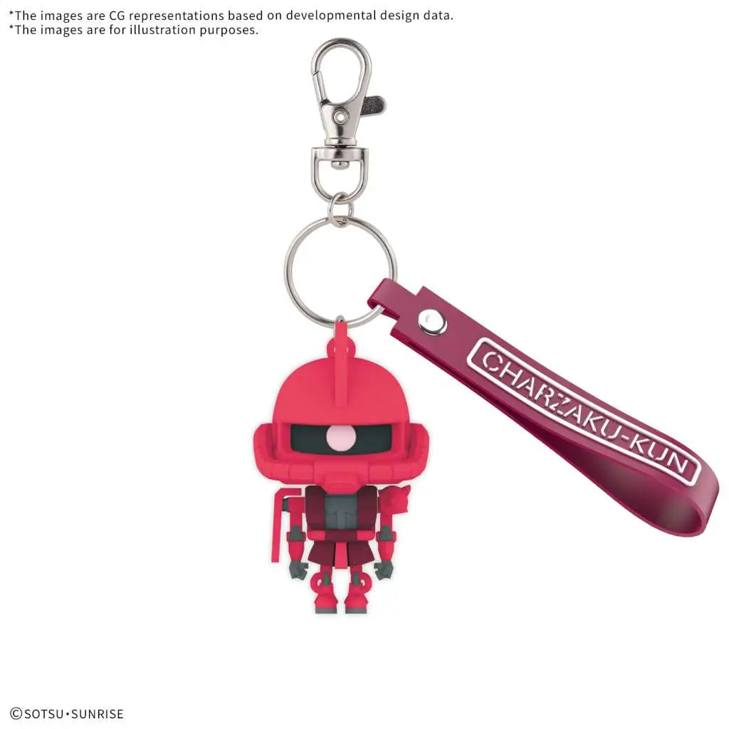 CHARZAKUKUN 3D RUBBER MASCOT KEYCHAIN Frikytopia
