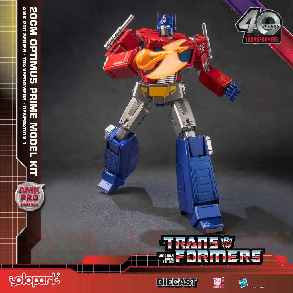 Transformers: Generation One Maqueta AMK Pro Series Optimus Prime 20 cm