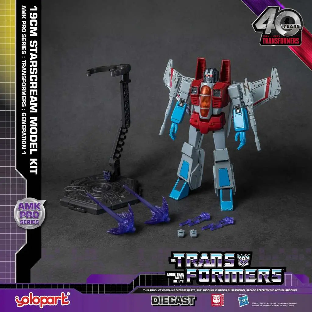TRANSFORMERS GENERATION 1 AMK PRO STARSCREAM MODEL KIT Frikytopia