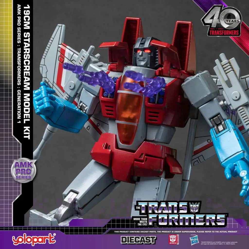 TRANSFORMERS GENERATION 1 AMK PRO STARSCREAM MODEL KIT