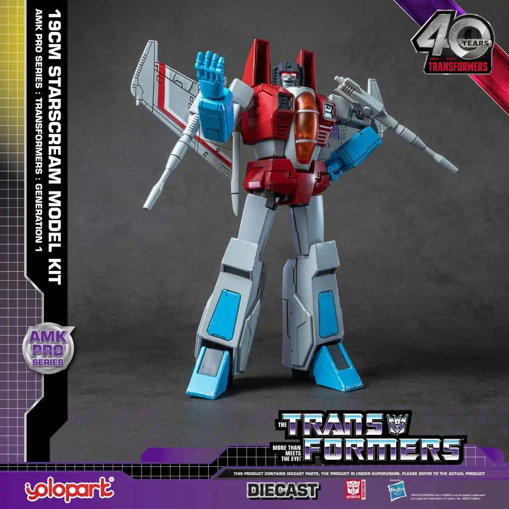 TRANSFORMERS GENERATION 1 AMK PRO STARSCREAM MODEL KIT