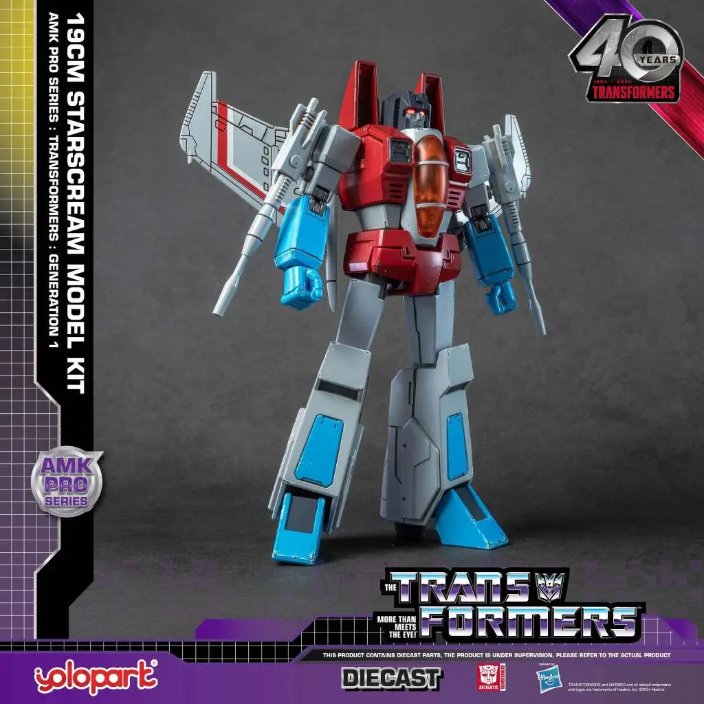 TRANSFORMERS GENERATION 1 AMK PRO STARSCREAM MODEL KIT