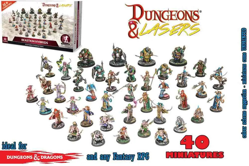 DUNGEONS & LASERS - DEUSLAIR - BEASTKIN HYBRIDS Frikytopia