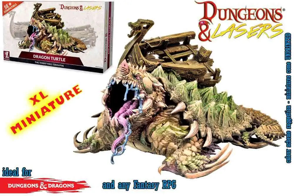 DUNGEONS & LASERS - DEUSLAIR - DRAGON TURTLE Frikytopia