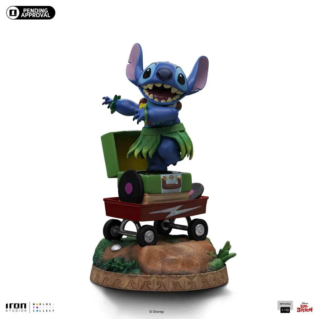 Lilo & Stitch Estatua 1/10 Art Scale Stitch Hula 17 cm