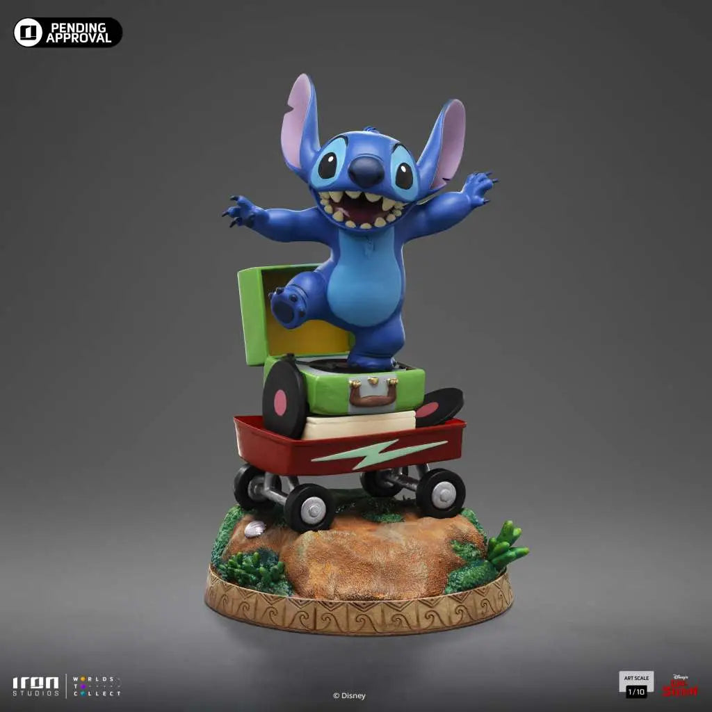Lilo & Stitch Estatua 1/10 Art Scale Stitch 17 cm