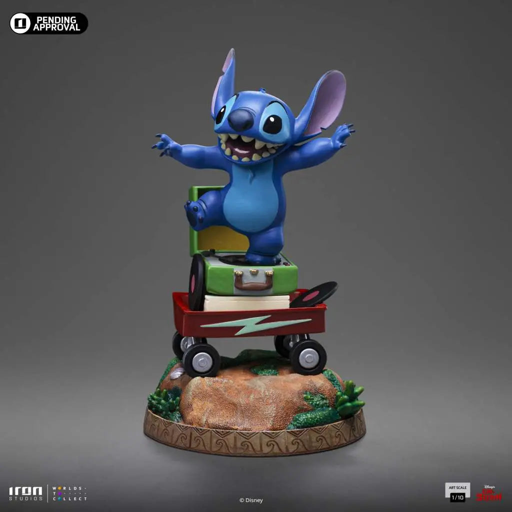 Lilo & Stitch Estatua 1/10 Art Scale Stitch 17 cm