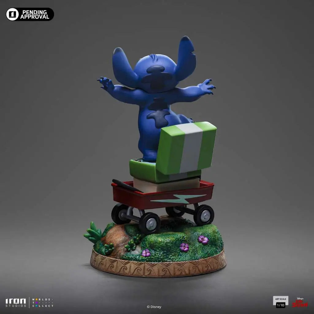 Lilo & Stitch Estatua 1/10 Art Scale Stitch 17 cm