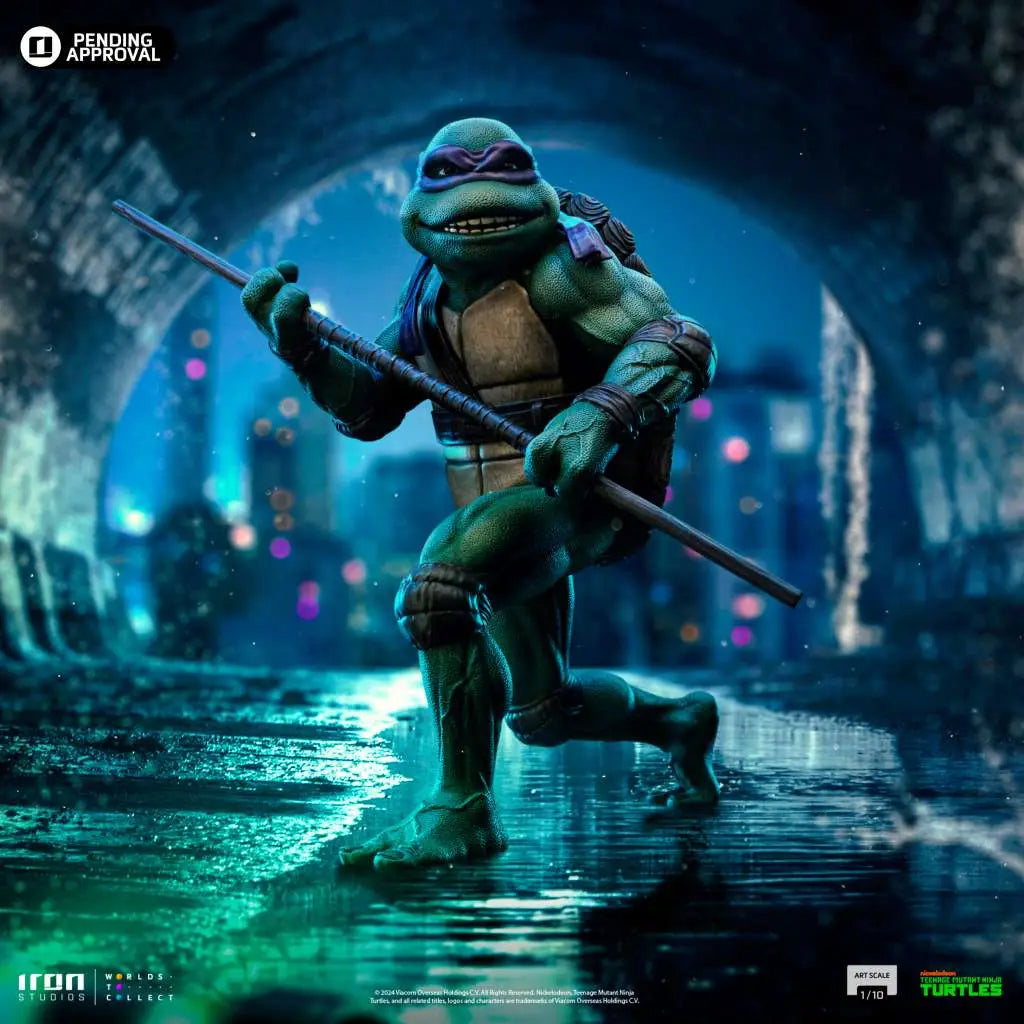 Tortugas Ninja Estatua 1/10 Art Scale Donatello 18 cm