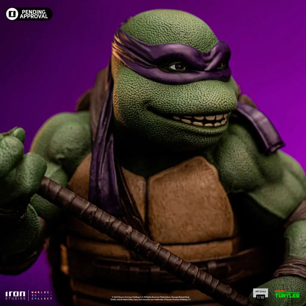 Tortugas Ninja Estatua 1/10 Art Scale Donatello 18 cm