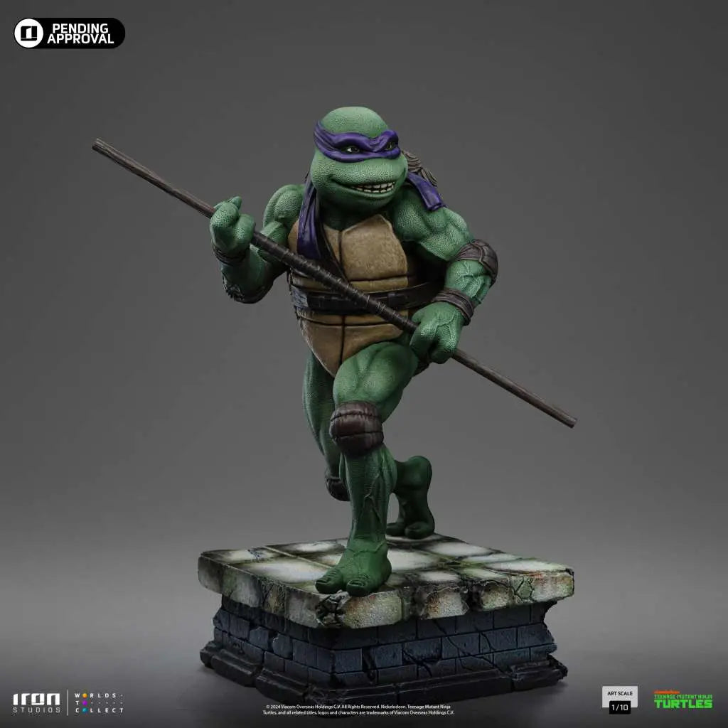 Tortugas Ninja Estatua 1/10 Art Scale Donatello 18 cm