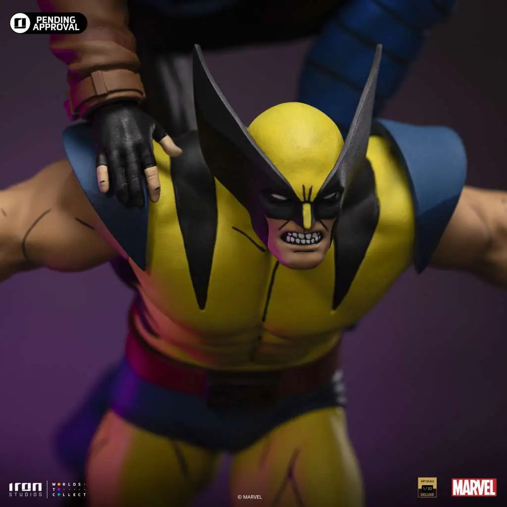 Marvel Estatua 1/10 Deluxe Art Scale X-Men´97 Gambit & Wolverine 29 cm
