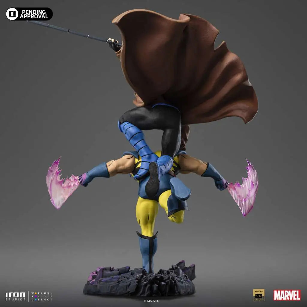 Marvel Estatua 1/10 Deluxe Art Scale X-Men´97 Gambit & Wolverine 29 cm