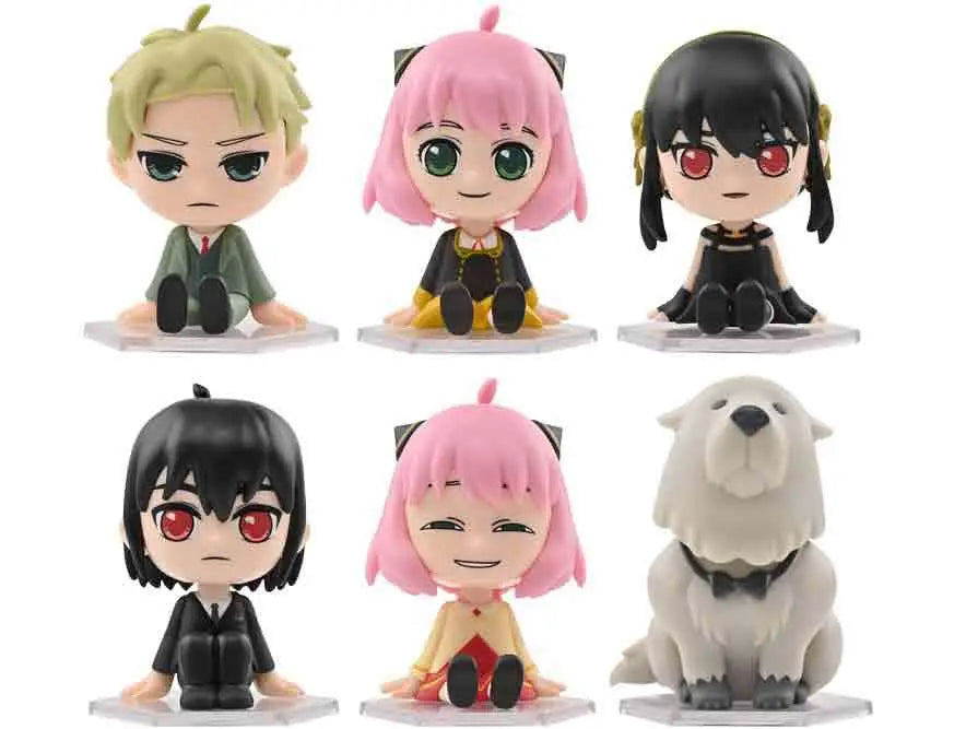 SPY X FAMILY - BOBBLE HEAD - BLIND BOXES COUNTER DISPLAY (12 UNITS)