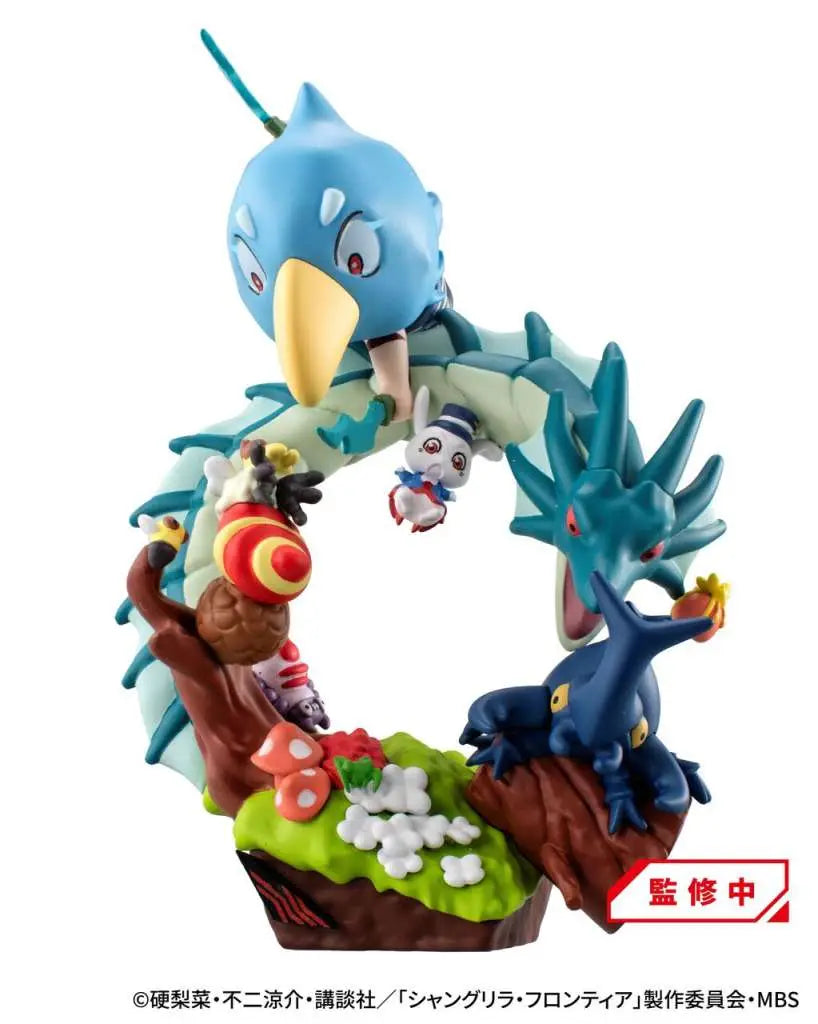 PETITRAMA EX SHANGRI-LA FRONTIER VS MONSTER DIORAMA COLLECTION SET