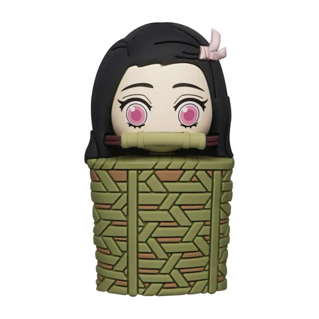 DEMON SLAYER NEZUKO KAMADO IN BASKET 3D FOAM MAGNET Frikytopia