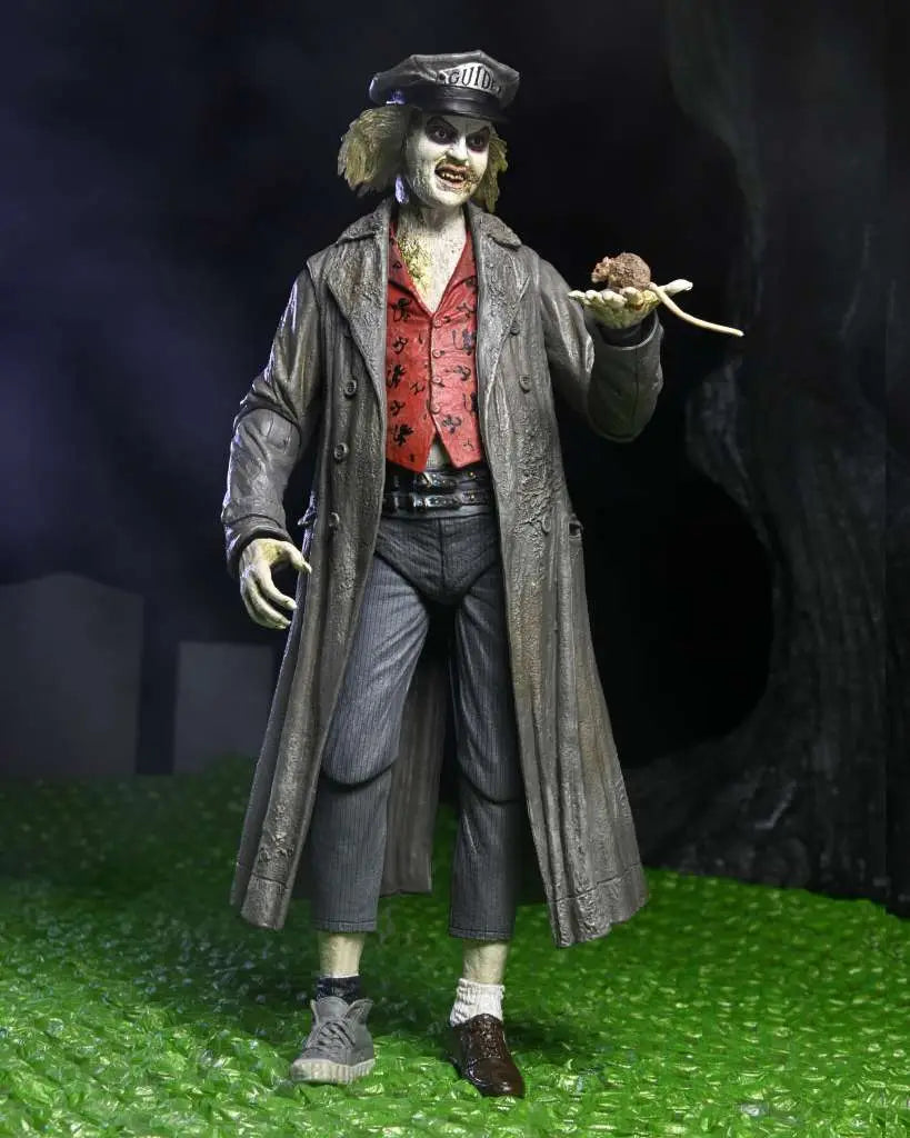 Ultimate beetlejuice tour guide the bio - exorcist scale action fig. 18 cm beetlejuice 1988