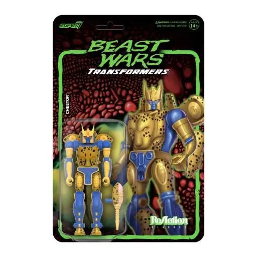 TRANSFORMERS REACTION WAVE 7 BEAST WARS CHEETOR Frikytopia