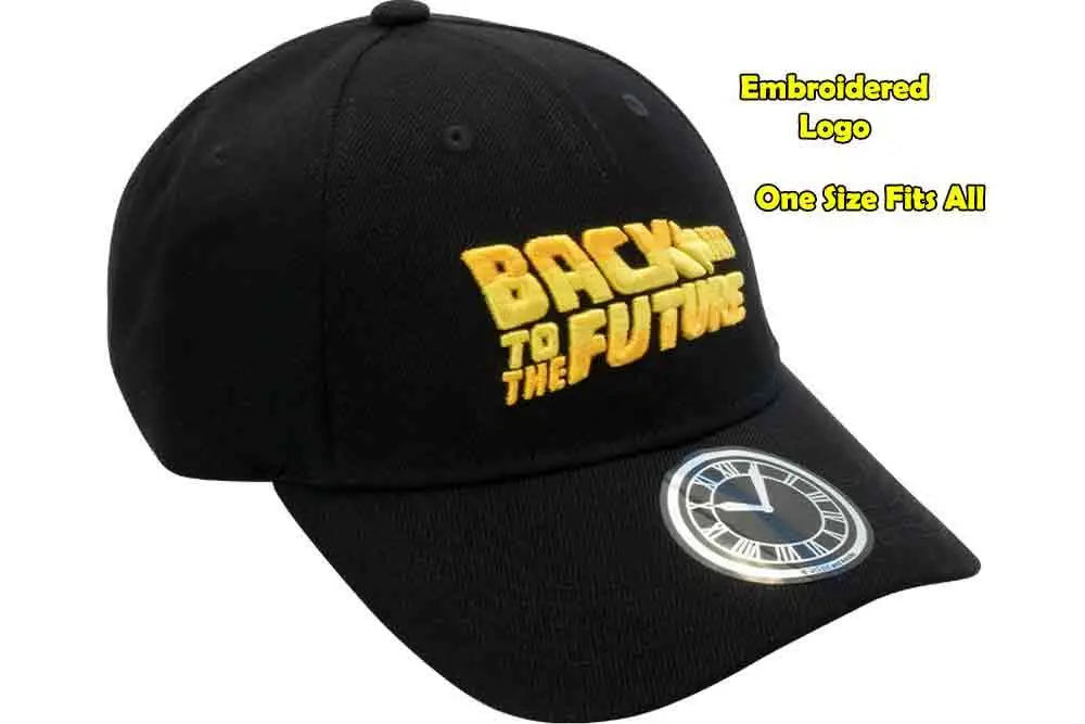 BACK TO THE FUTURE SNAPBACK LOGO BASBALL HAT Frikytopia