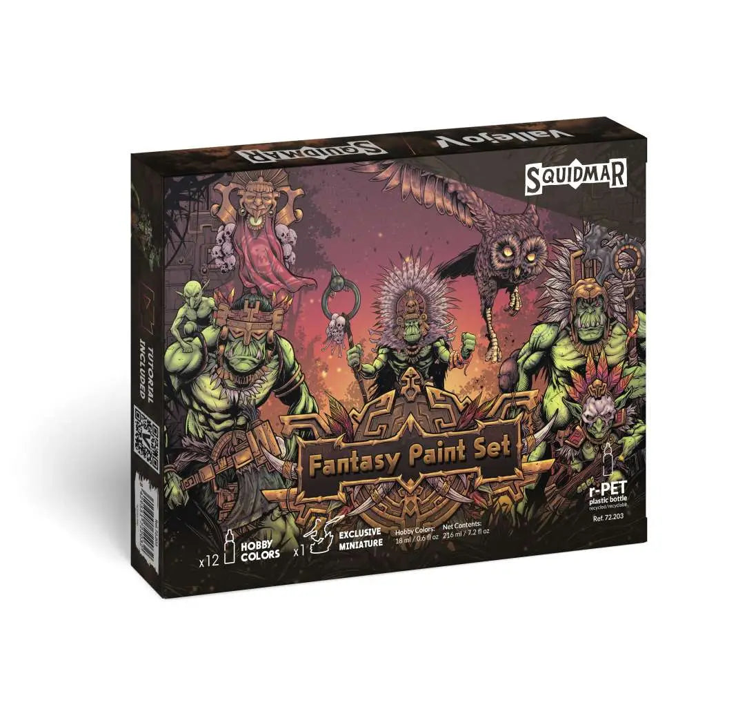 FANTASY PAINT SET BY SQUIDMAR MINIATURES Frikytopia