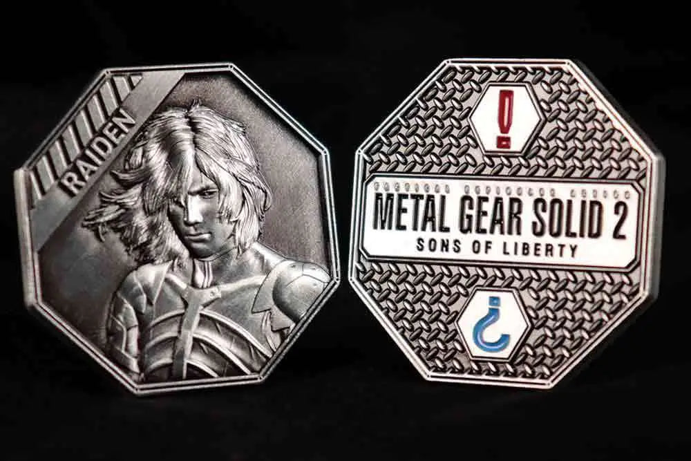 METAL GEAR SOLID - MGS 2 - RAIDEN COIN