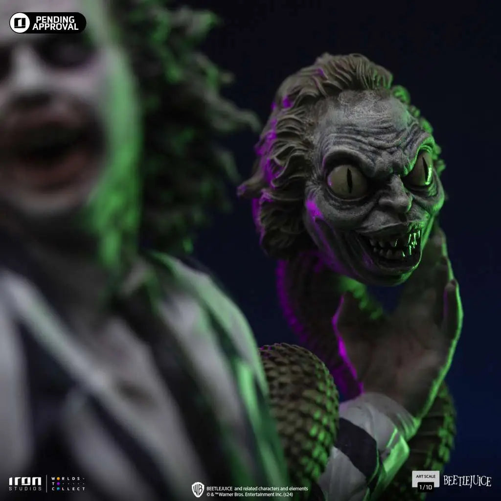 Beetlejuice Estatua 1/10 Art Scale Beetlejuice 19 cm