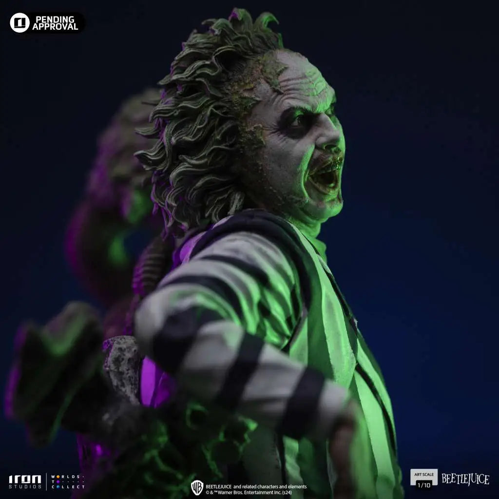 Beetlejuice Estatua 1/10 Art Scale Beetlejuice 19 cm