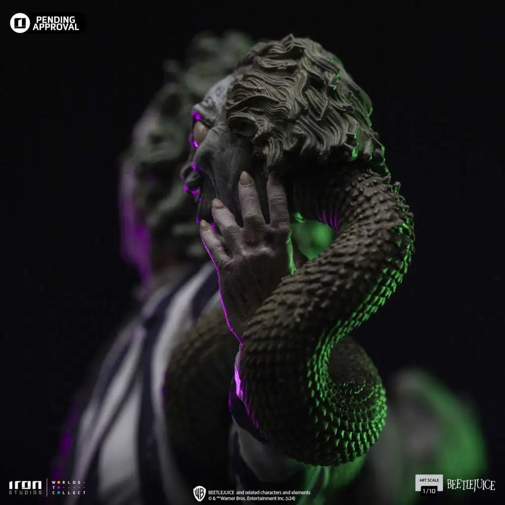Beetlejuice Estatua 1/10 Art Scale Beetlejuice 19 cm