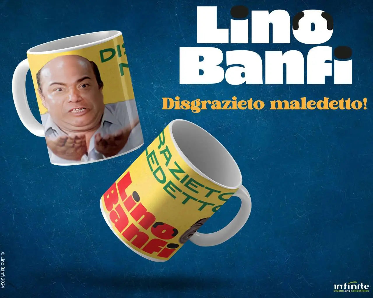 LINO BANFI DISGRAZIETO MALEDETTO MUG Frikytopia