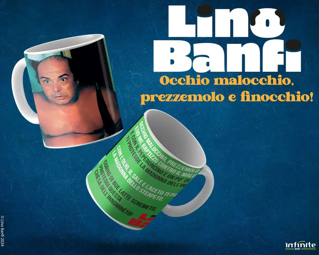 LINO BANFI OCCHIO MALOCCHIO MUG Frikytopia