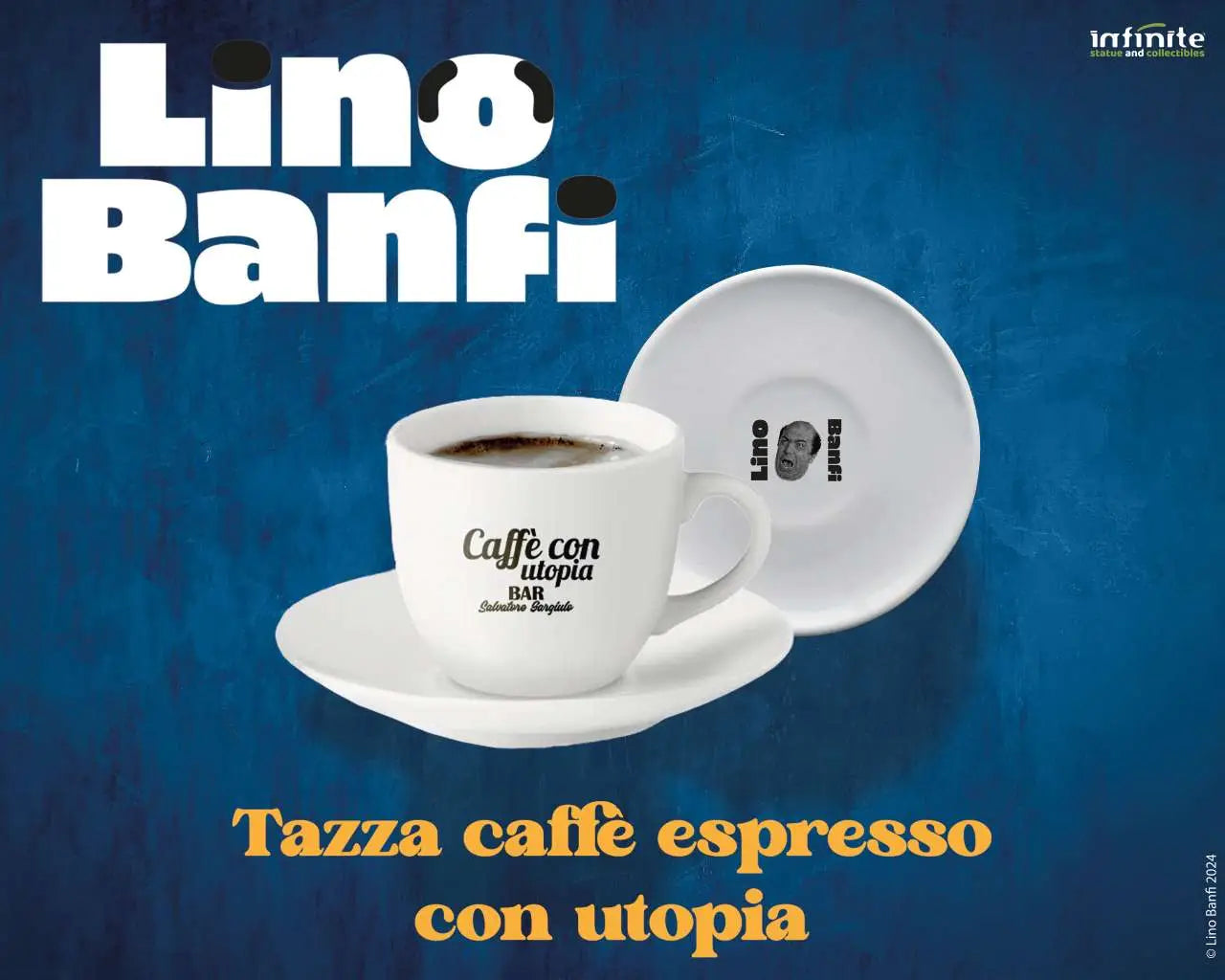LINO BANFI CAFFE CON UTOPIA ESPRESSO MUG Frikytopia