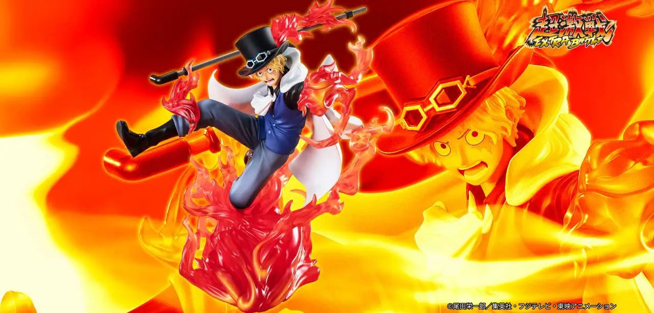 One Piece Figuarts ZERO Extra Battle Estatua PVC Sabo Fire Fist Rook Check 19 cm