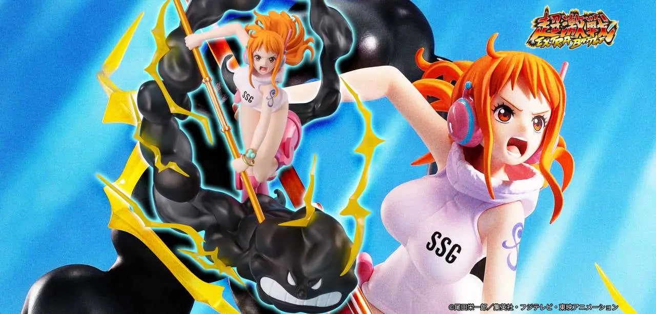 One Piece Figuarts ZERO Extra Battle Estatua PVC Nami Lightning Blast 17 cm