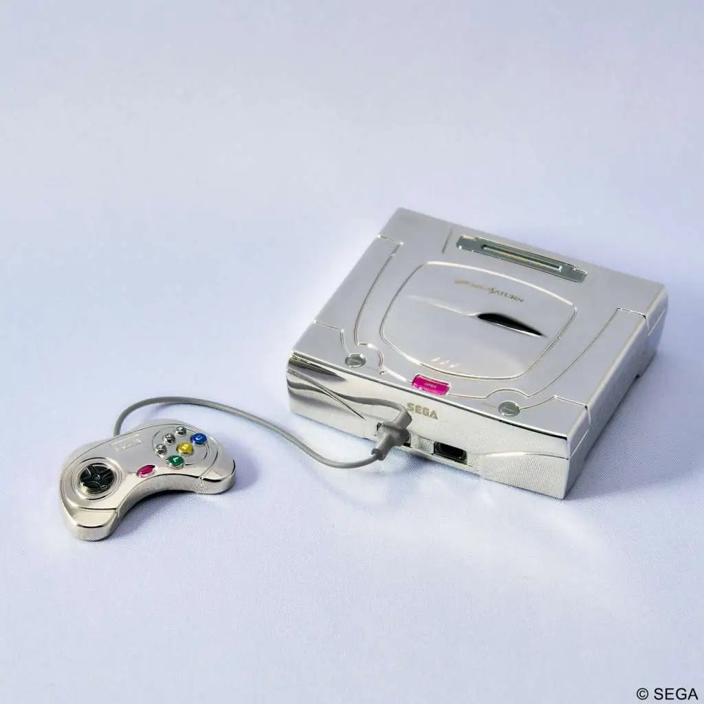 SEGA HARDWARE SEGA SATURN WHITE BRING ARTS GALLERY REPLICA Frikytopia