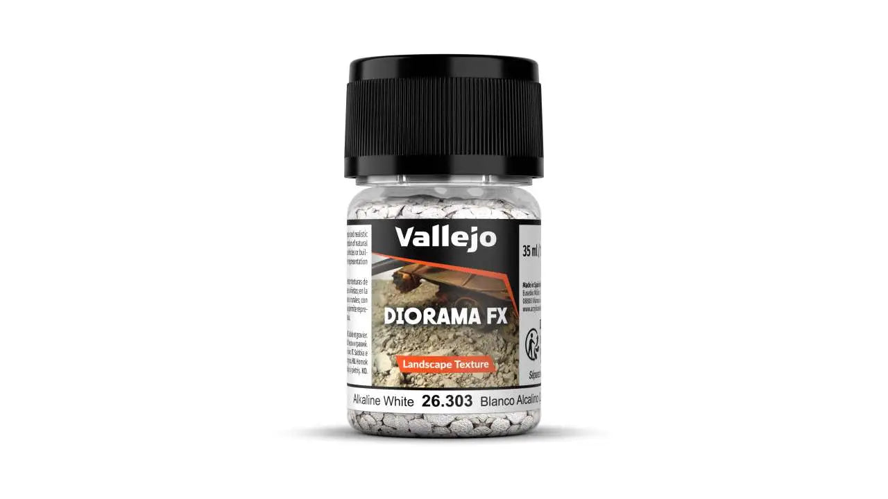 DIORAMA FX 26303 LANDSCAPE TEXTURES ALKALINE WHITE 2/5MM Frikytopia