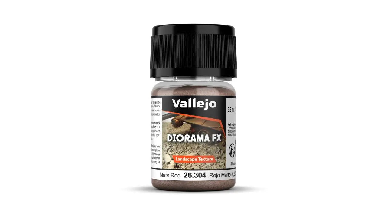 DIORAMA FX 26304 LANDSCAPE TEXTURES MARS RED 0,2/0,6 MM Frikytopia