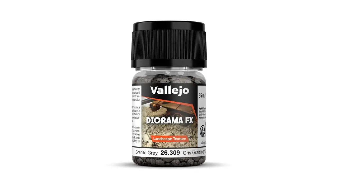 DIORAMA FX 26309 LANDSCAPE TEXTURES GRANITE GREY 2/5MM Frikytopia