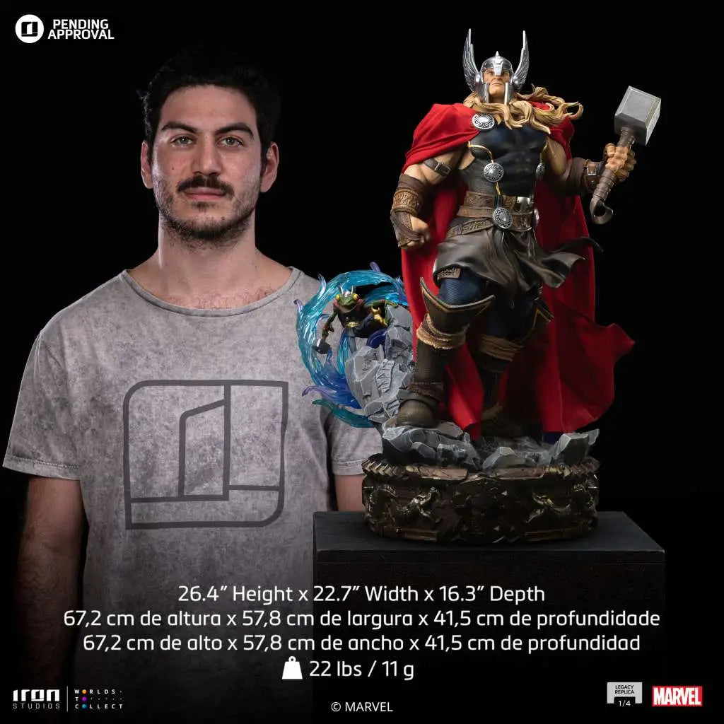 THOR UNLEASHED LEGACY Réplica 1/4 Estatua