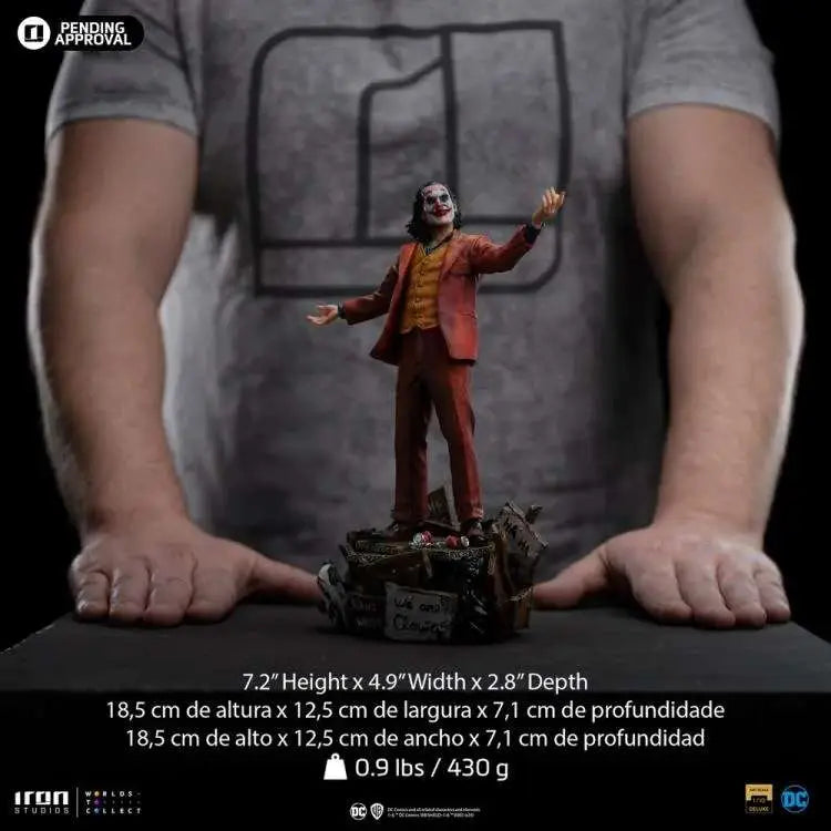 DC Comics Estatua Art Scale Deluxe 1/10 Joker (Arthur Fleck) 19 cm
