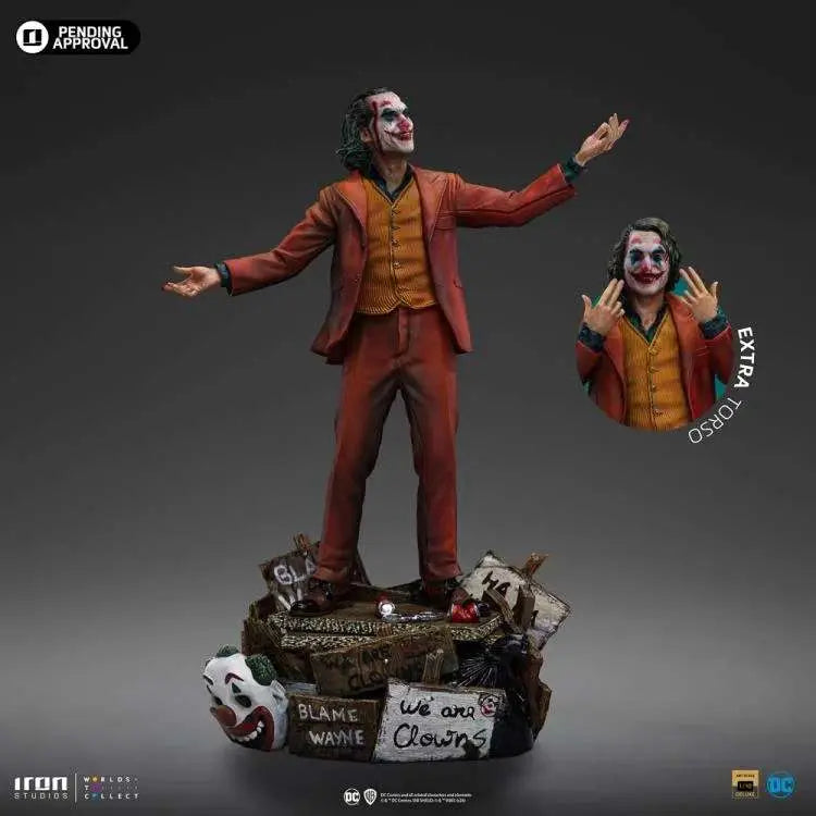 DC Comics Estatua Art Scale Deluxe 1/10 Joker (Arthur Fleck) 19 cm
