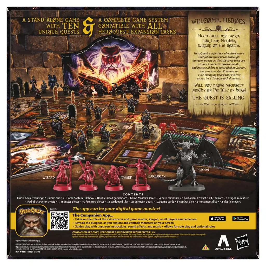 HEROQUEST FIRST Lámpara EDIZIONE ITALIANA
