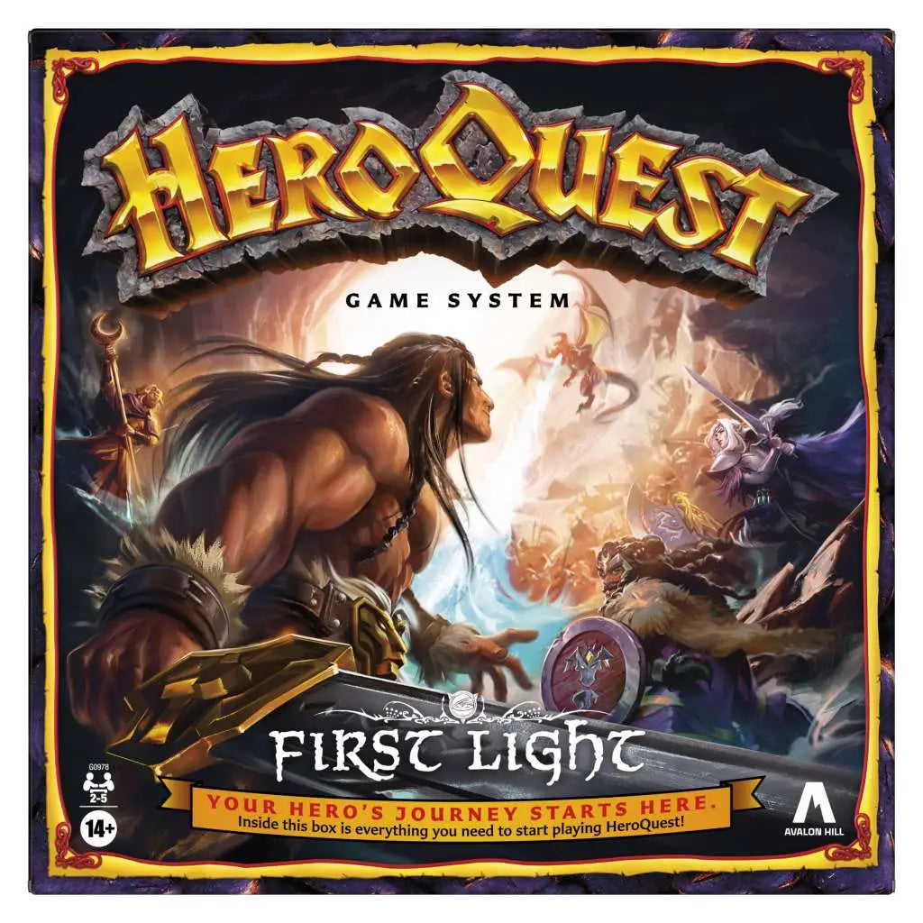 HEROQUEST FIRST Lámpara EDIZIONE ITALIANA Frikytopia