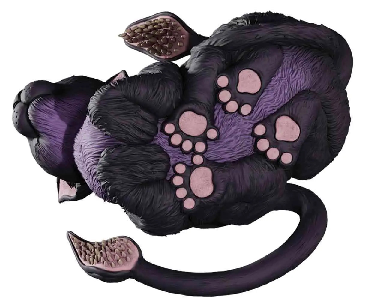 DUNGEONS & DRAGONS - REPLICAS OF THE REALMS - DISPLACER BEAST KITTEN LIFE-SIZED Figura