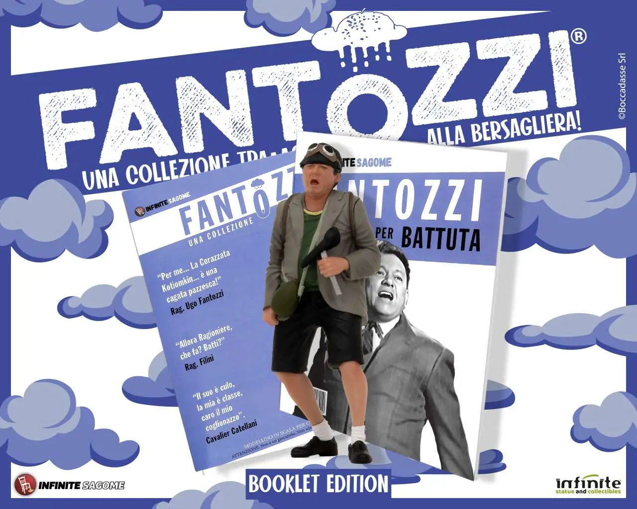 FANTOZZI FANTOZZI ALLA BERSAGLIERA BOOKLET EDITION INFINITE SAGOME Frikytopia
