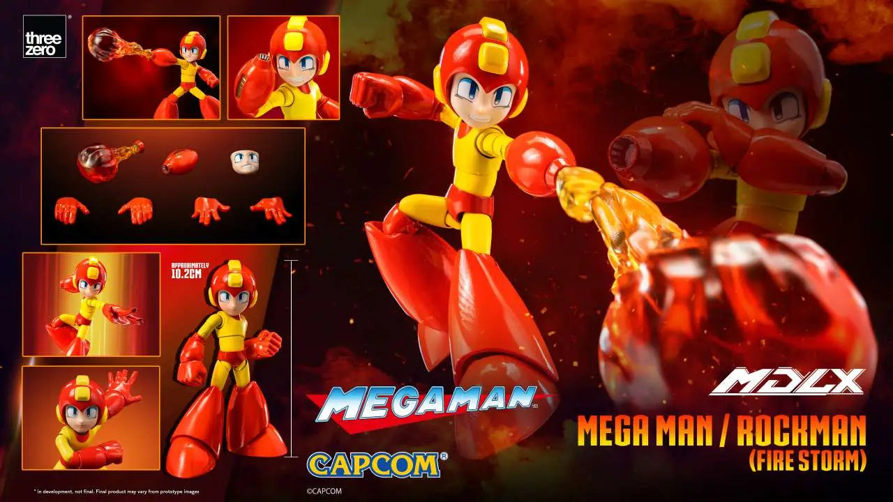 MEGA MAN FIRE STORM MDLX AF Frikytopia