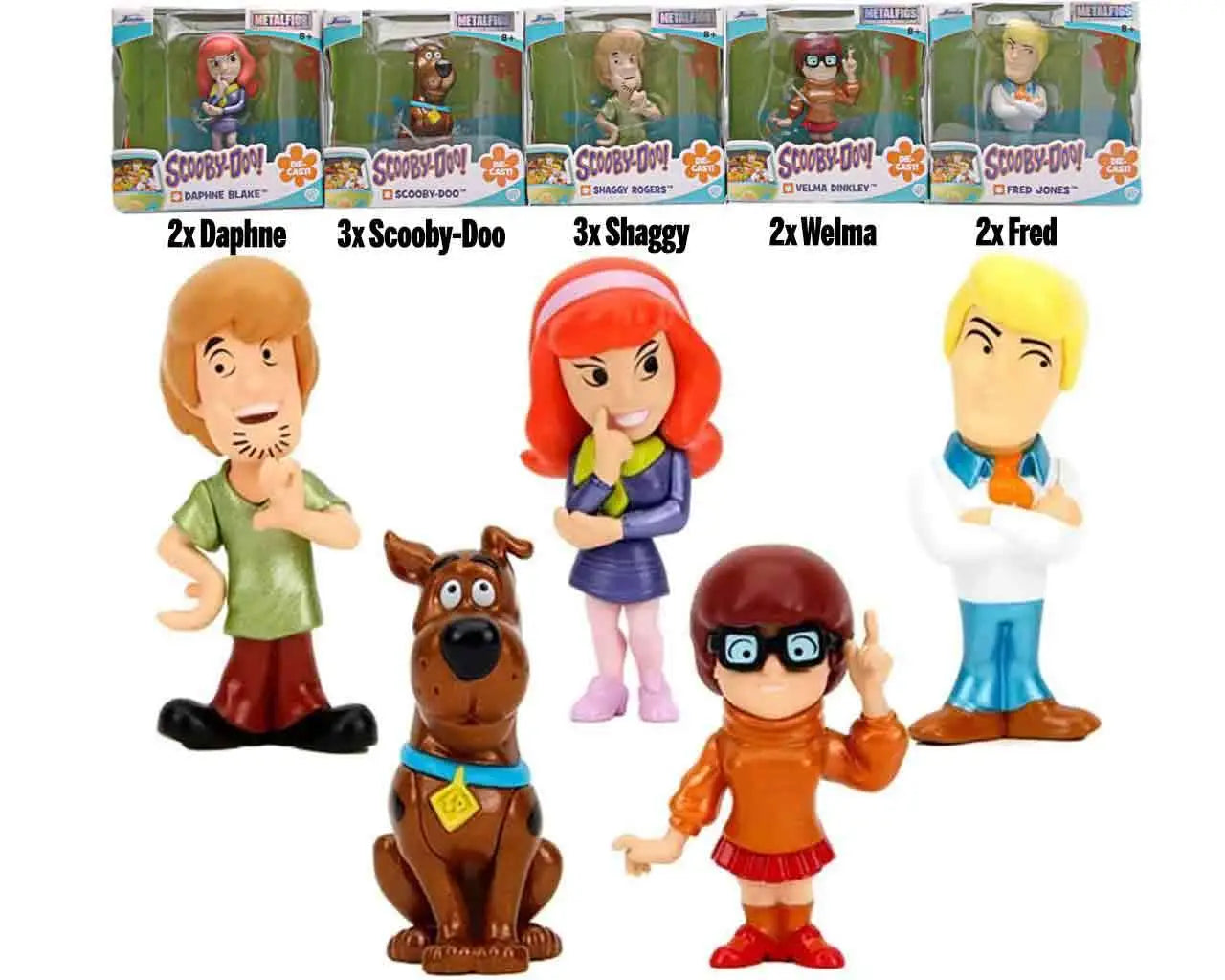 SCOOBY DOO METAL Figura Caja DISPLAY (12)