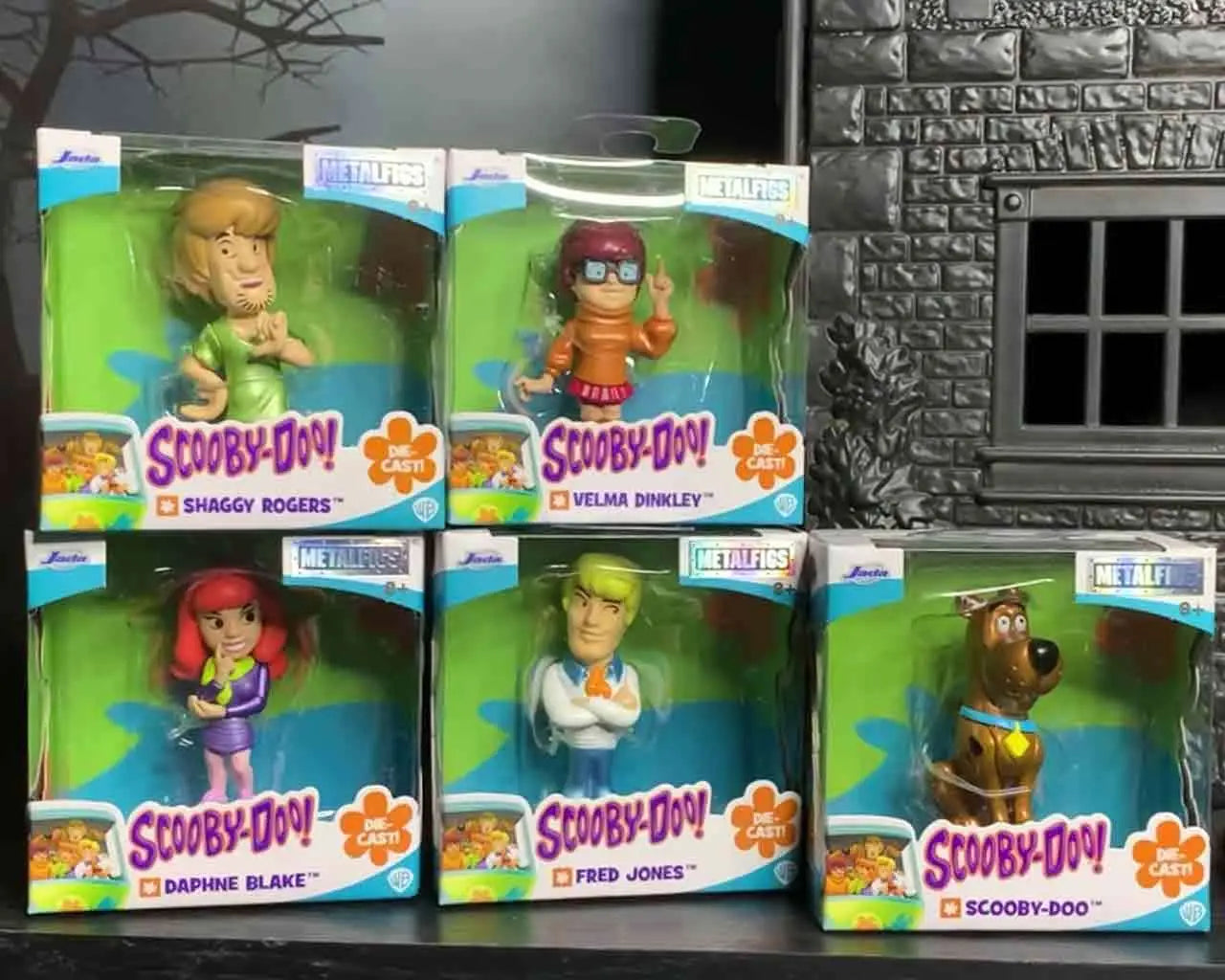 SCOOBY DOO METAL Figura Caja DISPLAY (12)
