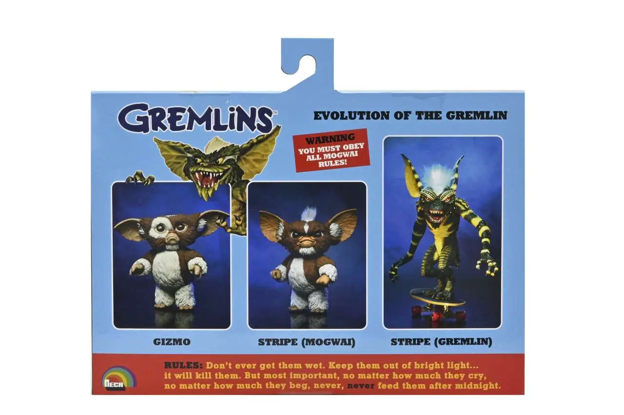 Gremlins Figuras Evolution of a Gremlin 40th Anniversary Box Set 18 cm