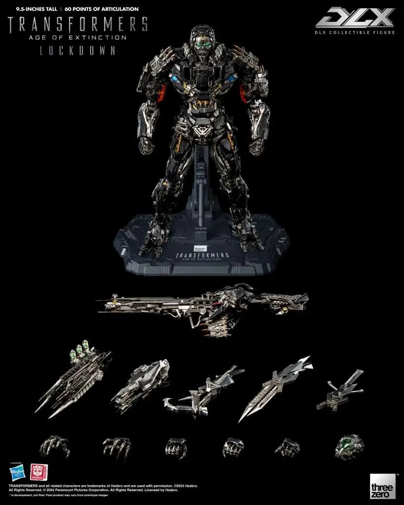 TRANSFORMERS AGE OF EXTINCTION DLX LOKDOWN AF